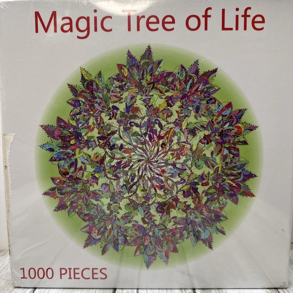 Round‎ Mandala Jigsaw Puzzle Brain Games 1k Pc 